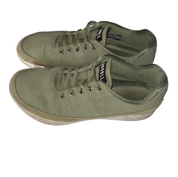 NOBULL MOSS CANVAS TRAINER SNEAKERS SHOES size 9 - Picture 5 of 16